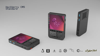 HackBerry Pi CM5 with Linux Kali - Unbuntu - Pi OS - RetroPi - Android - Carbon Computers