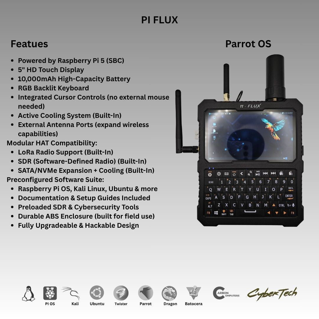 Pi Flux - ValleyTech Edition - Carbon Computers
