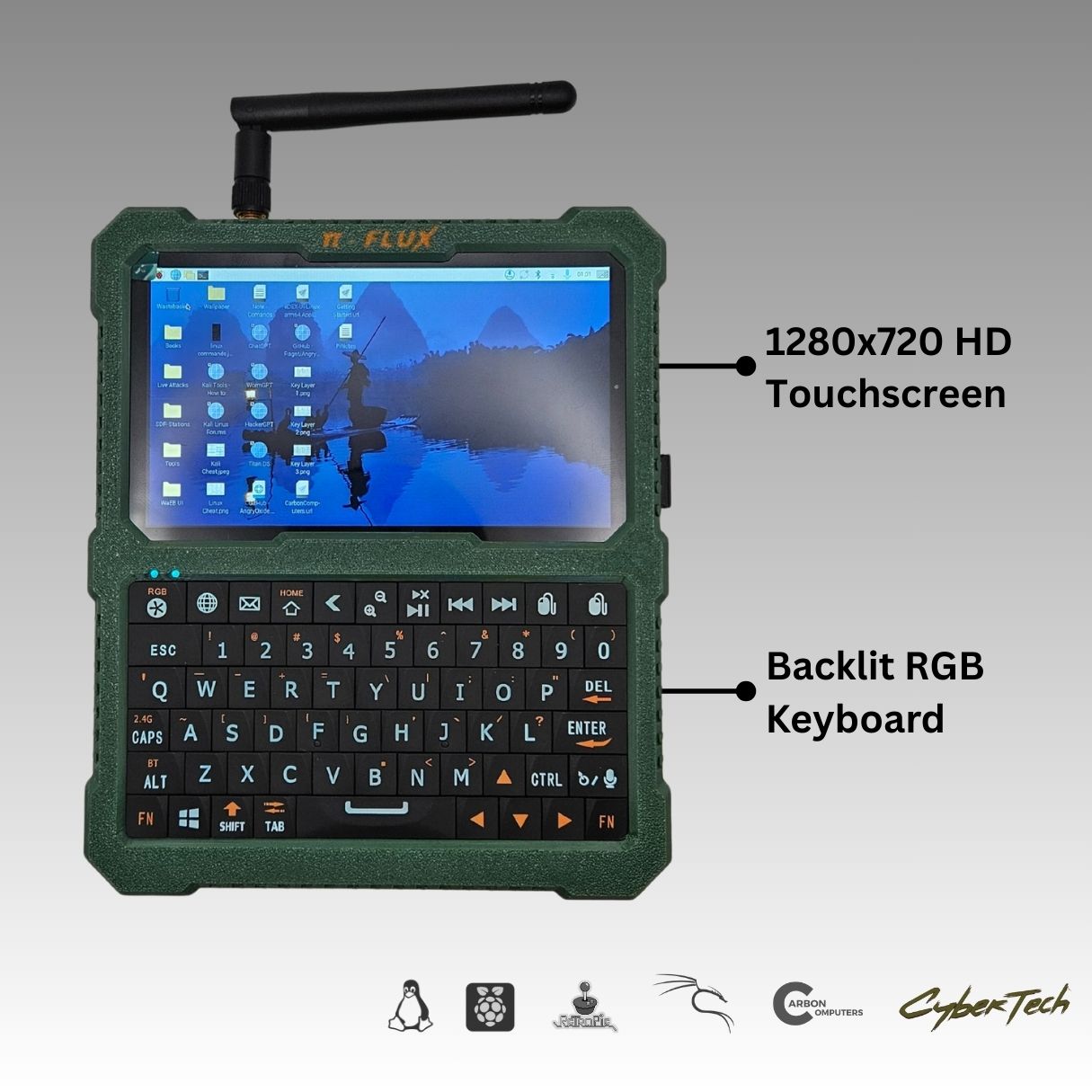 Pi Flux - ValleyTech Edition - Carbon Computers