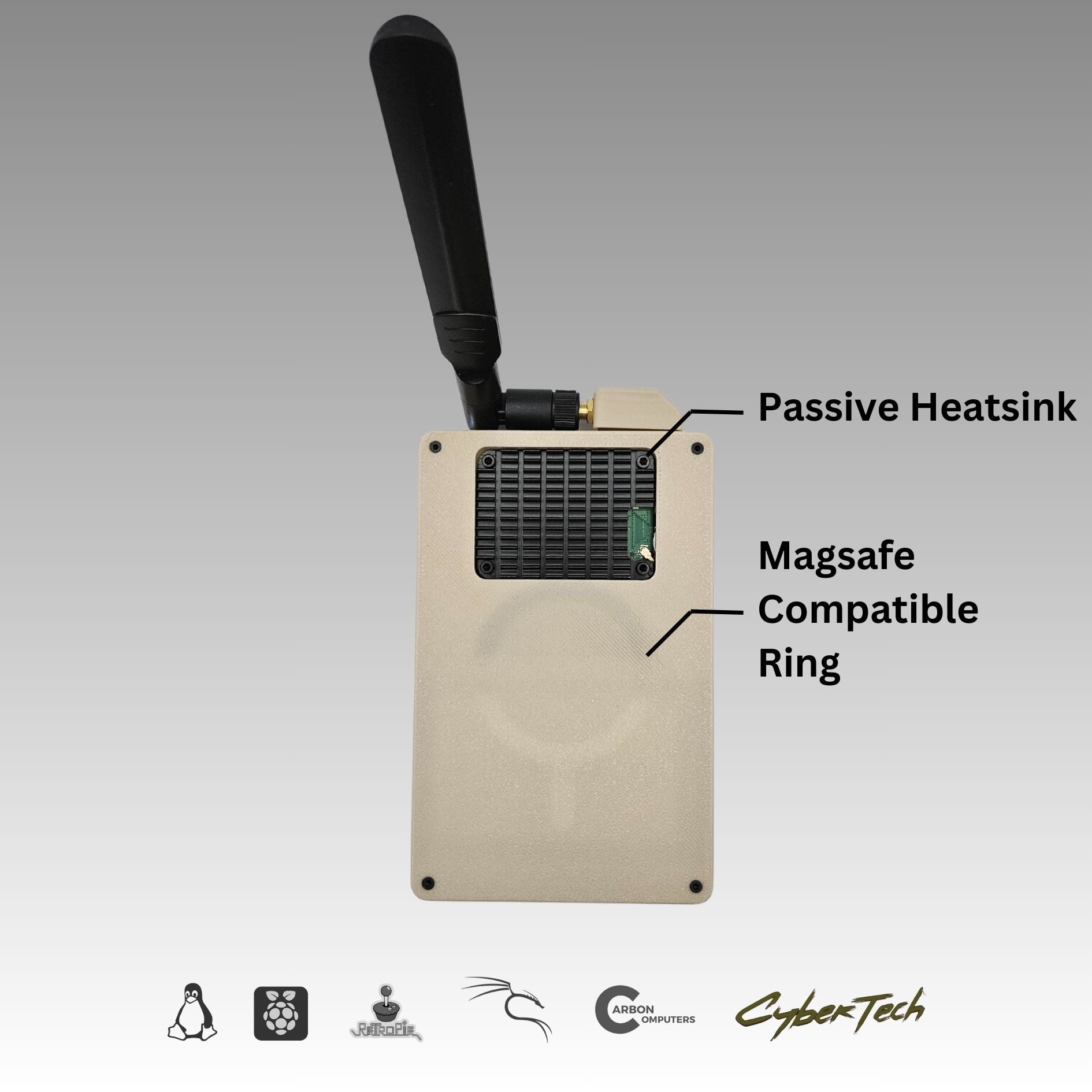 PiBerry Terminal - Raspberry CM5 Handheld - Carbon Computers
