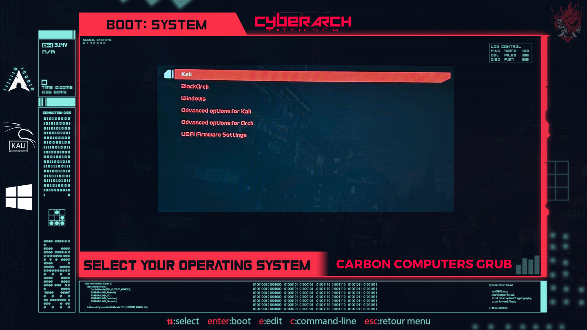 Cyber M.2 Drive – Portable Hacker with Kali & BlackArch - Carbon Computers