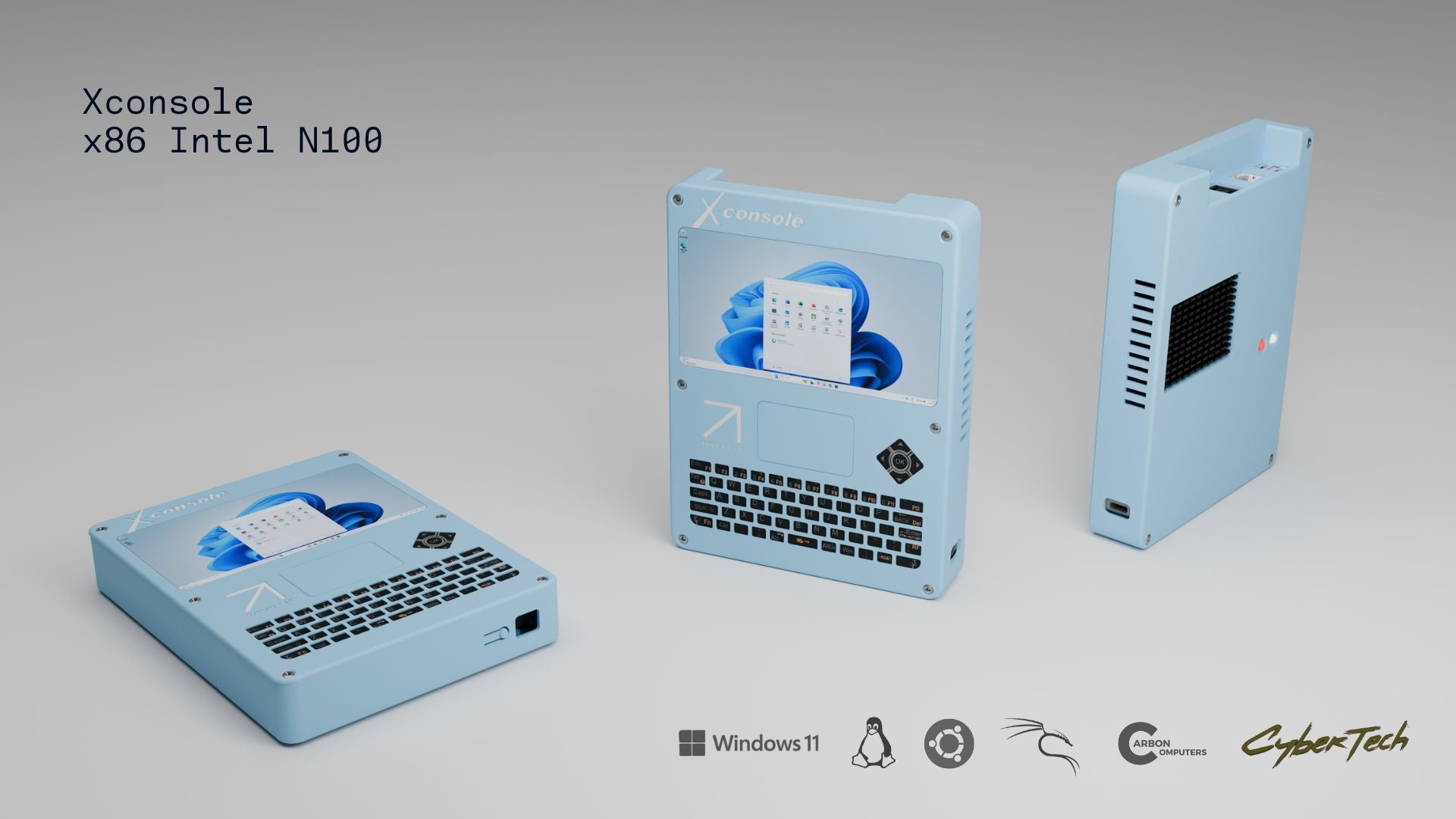 X-Console - x86 Intel N100-N305 - Carbon Computers