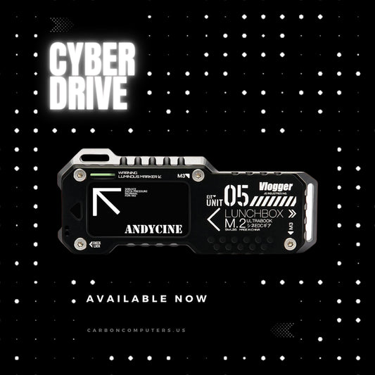 Cyber M.2 Drive – Portable Hacker with Kali & BlackArch - Carbon Computers