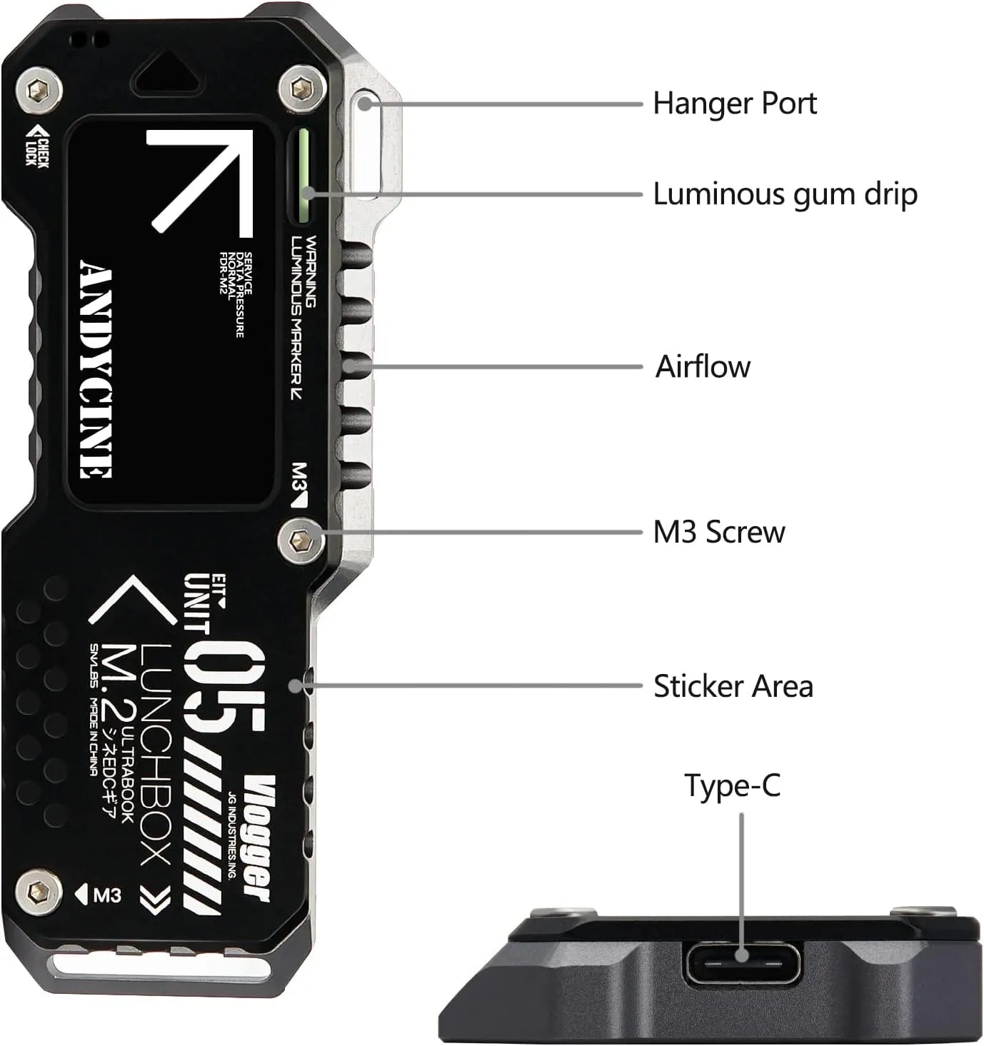 Cyber M.2 Drive – Portable Hacker with Kali & BlackArch - Carbon Computers
