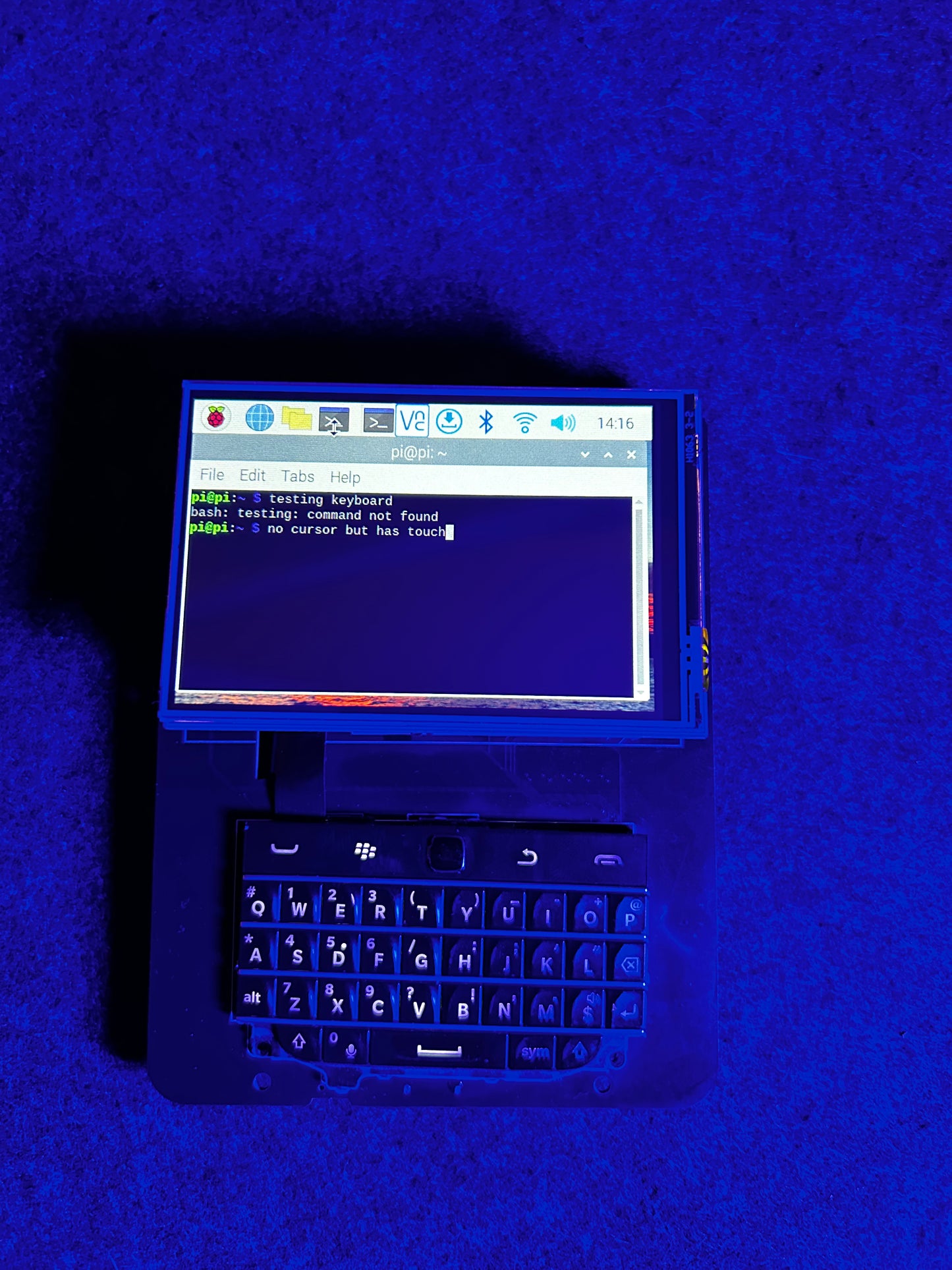 PiBerry 12.0 - Pi Zero 2W Handheld - Carbon Computers