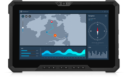 DELL Rugged Tablet with Triple Boot Windows, Kali & BlackArch - Carbon Computers